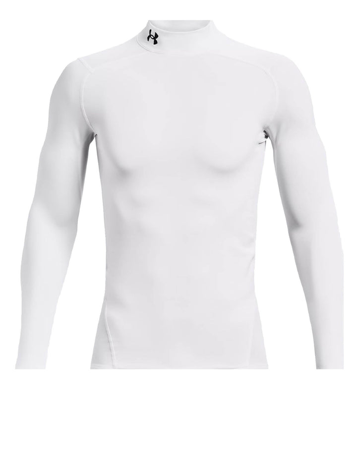 Under Armour Maglia ColdGear® Compression Mock Bianco