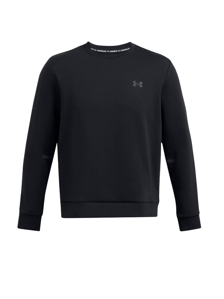 Under Armour Maglia UA Unstoppable Fleece Crew Nero