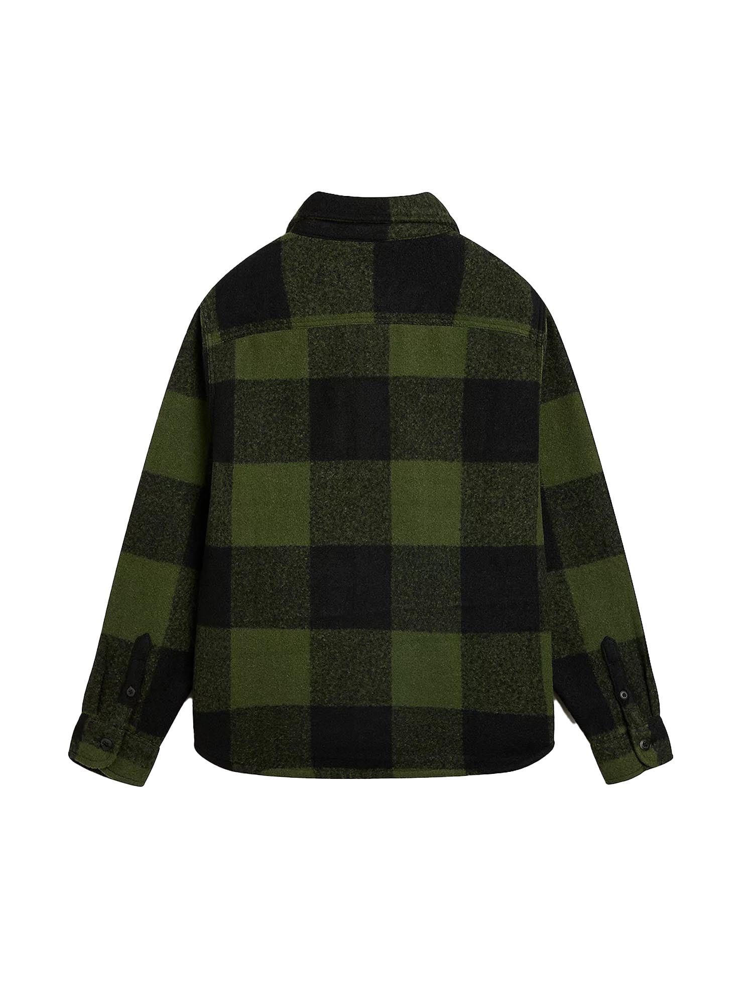 Vans Shacket Denby Fuzzy Verde