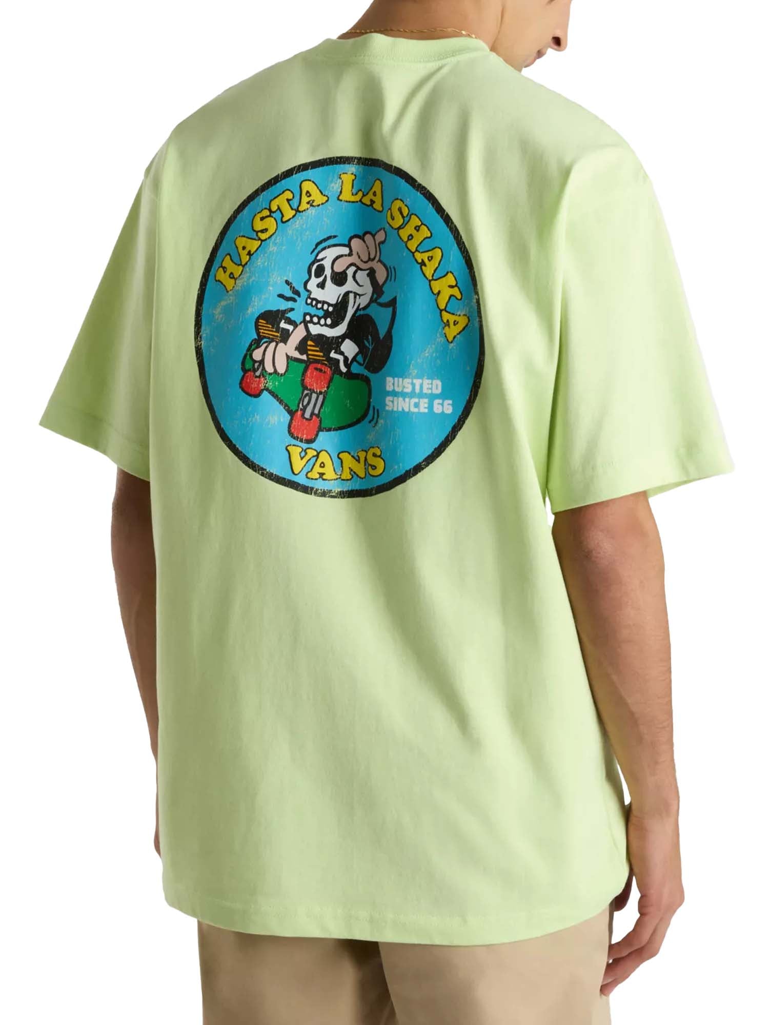 Vans T-Shirt Skull La Shaka Verde