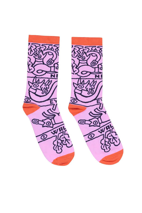 Nouveau peigne chaussettes yeux. III