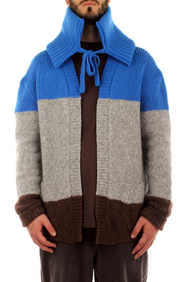 CARDIGAN Blu Walter Van Beirendonck