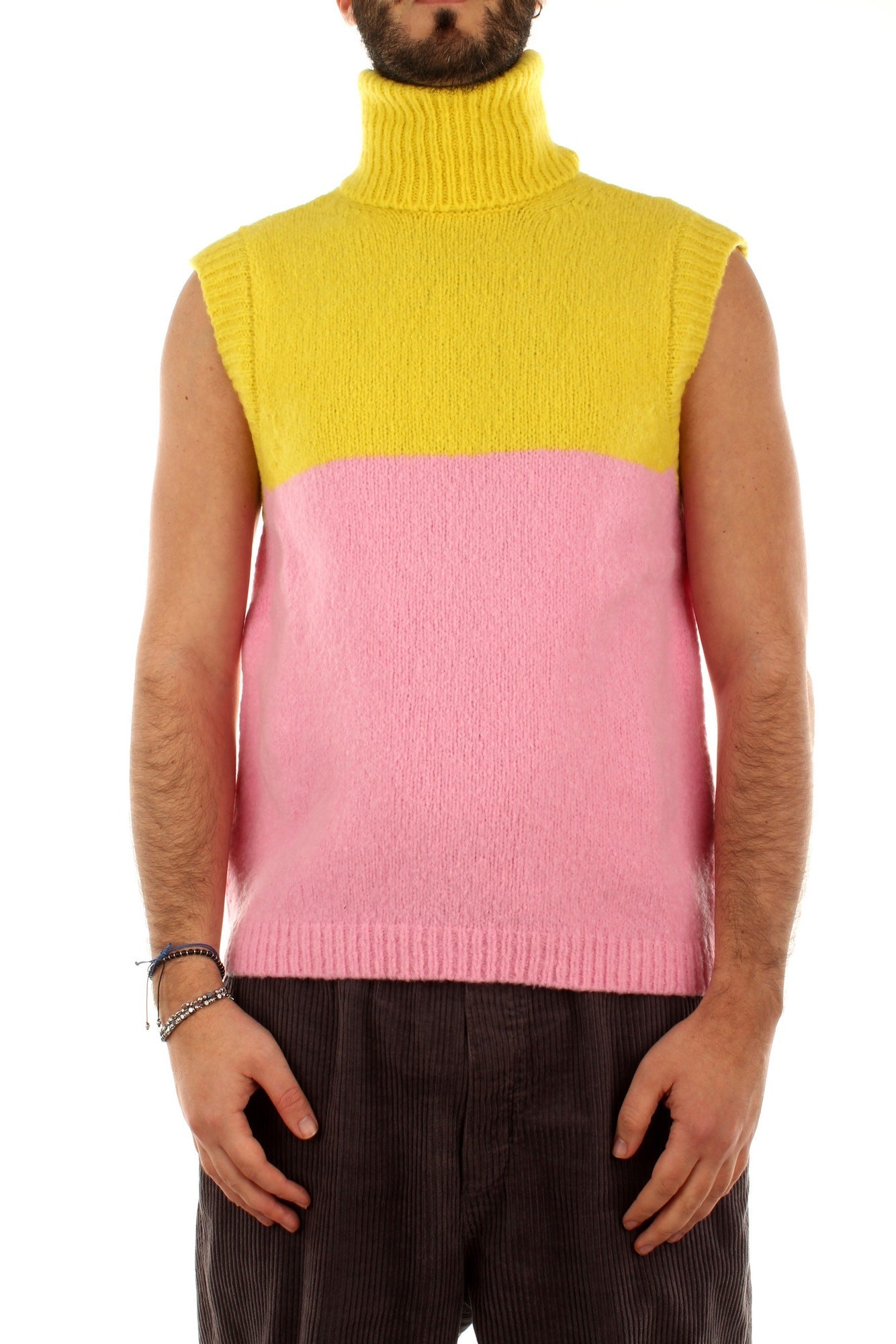 GILET Giallo Walter Van Beirendonck