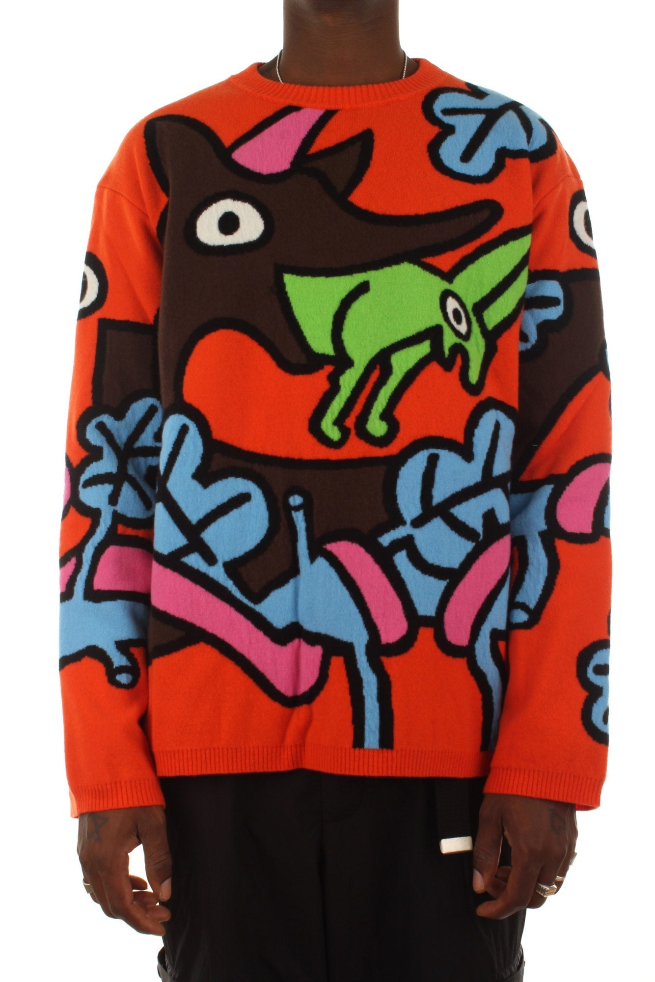 MAGLIONI Arancione Walter Van Beirendonck