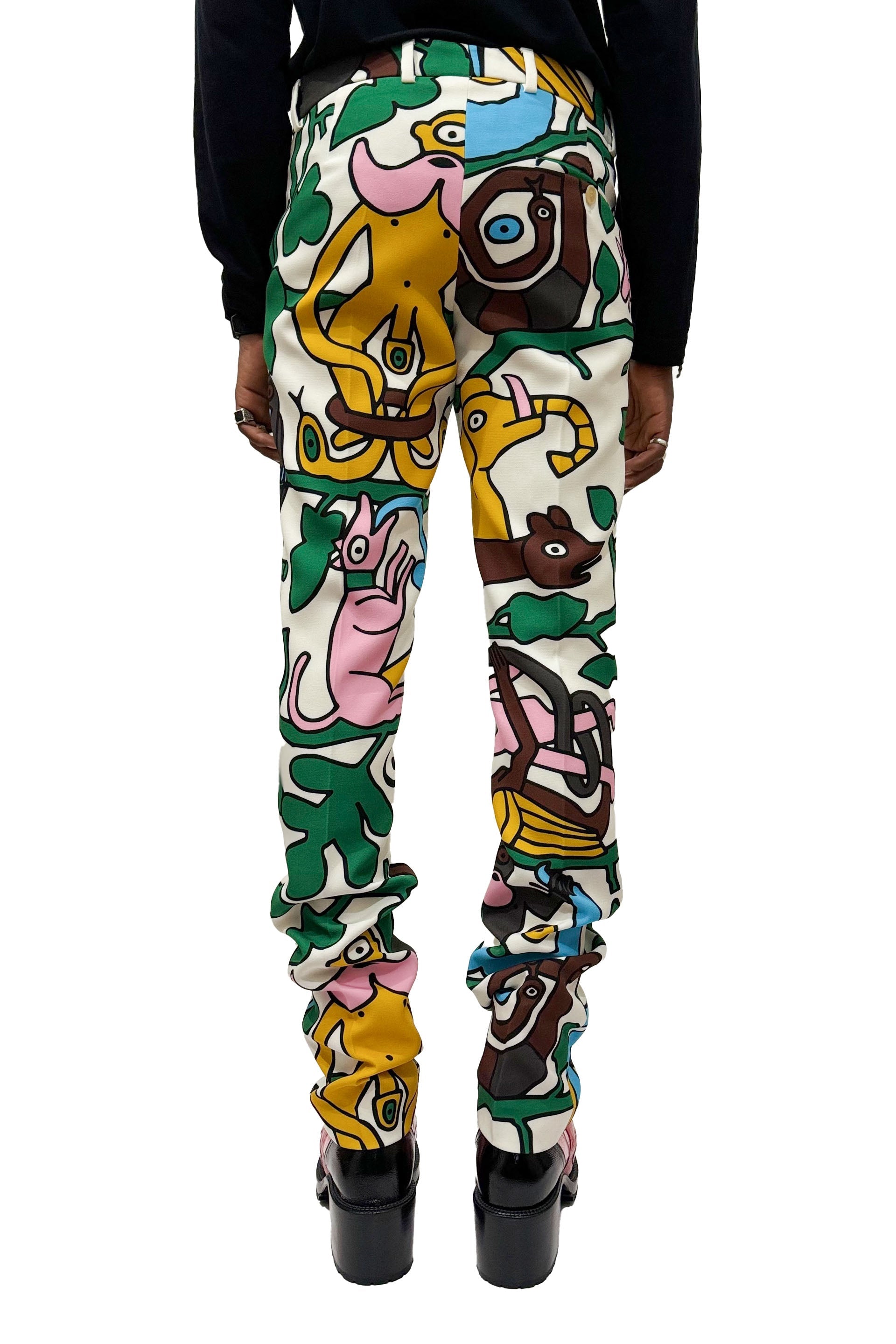 PANTALONI Multicolore Walter Van Beirendonck