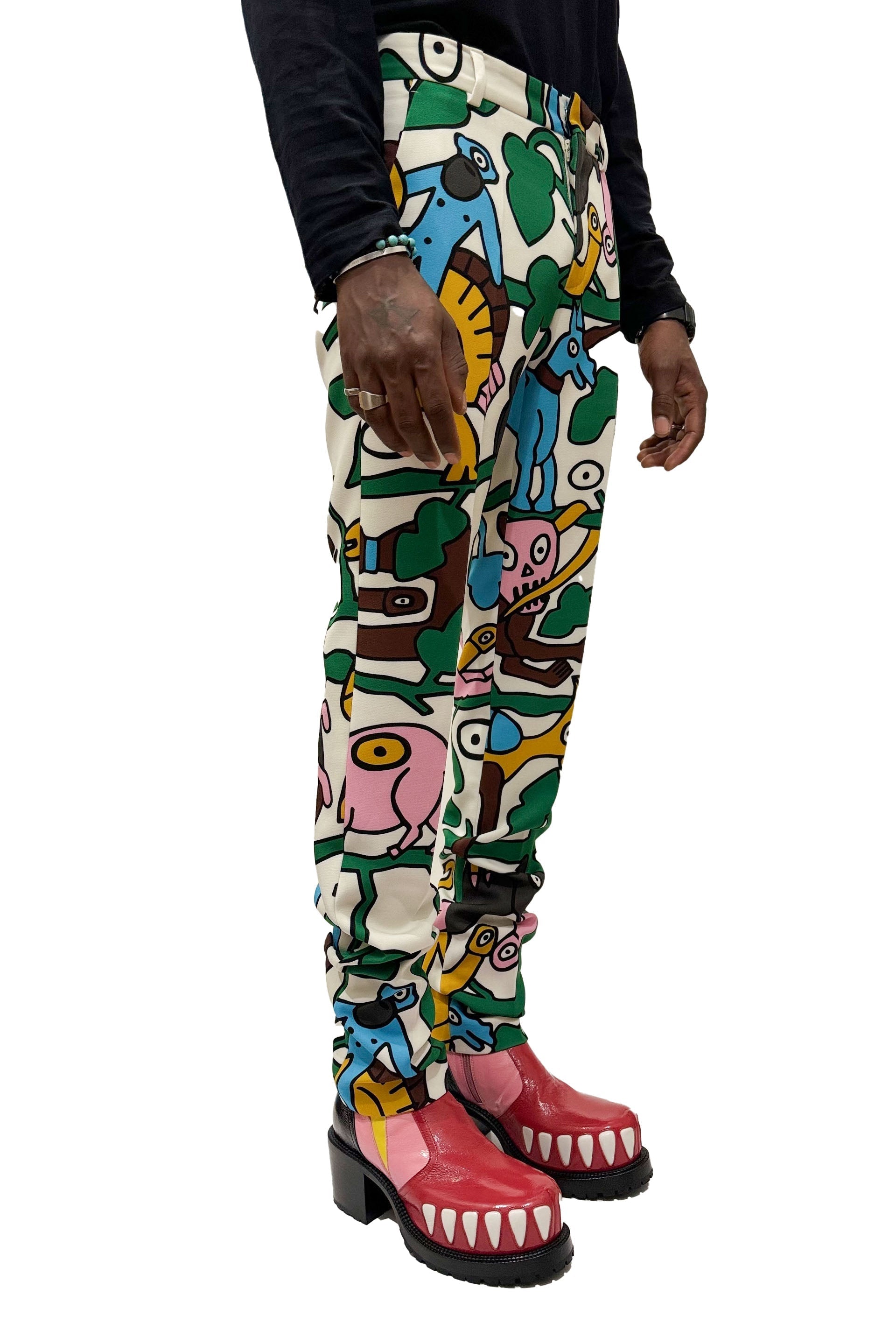 PANTALONI Multicolore Walter Van Beirendonck