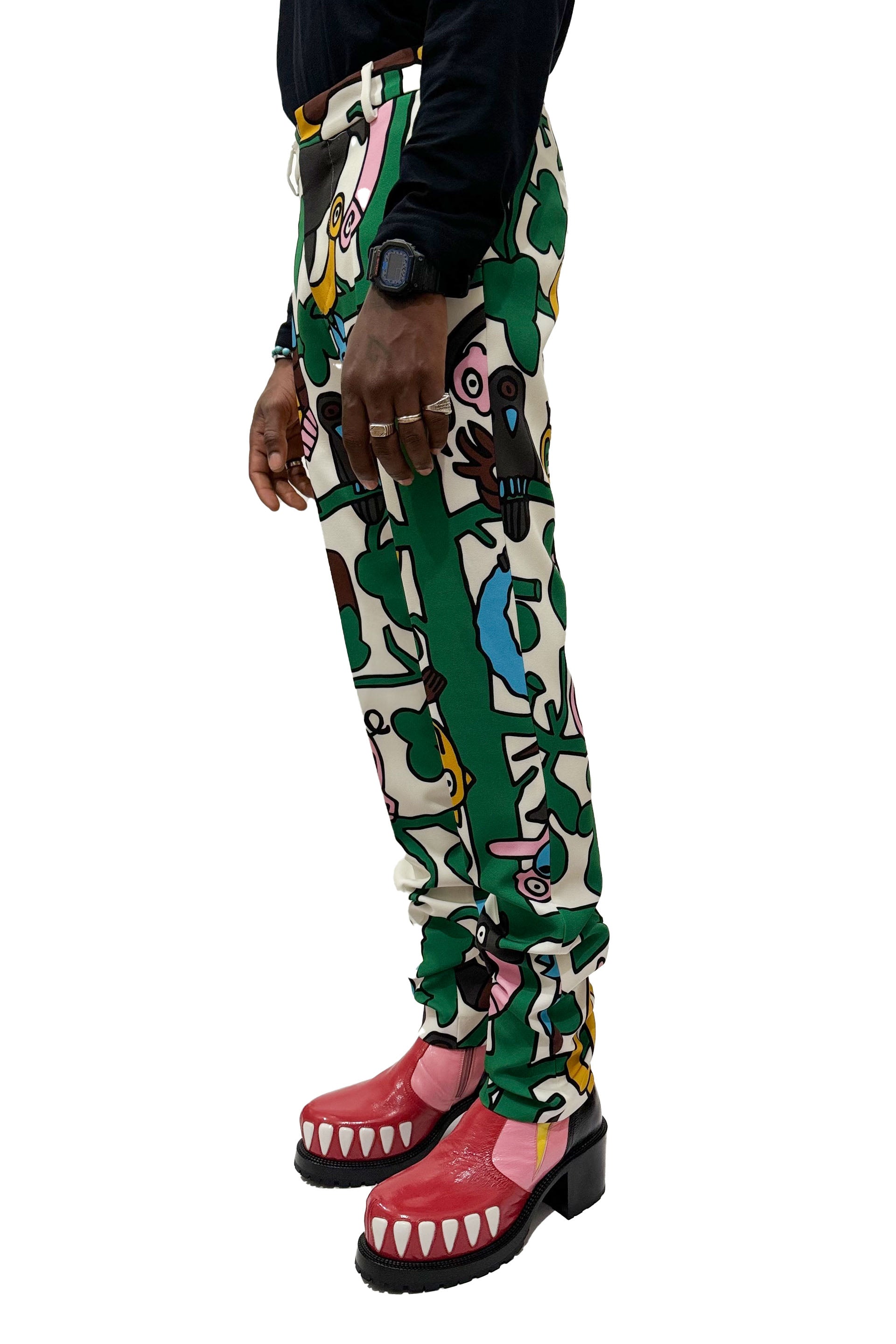 PANTALONI Multicolore Walter Van Beirendonck