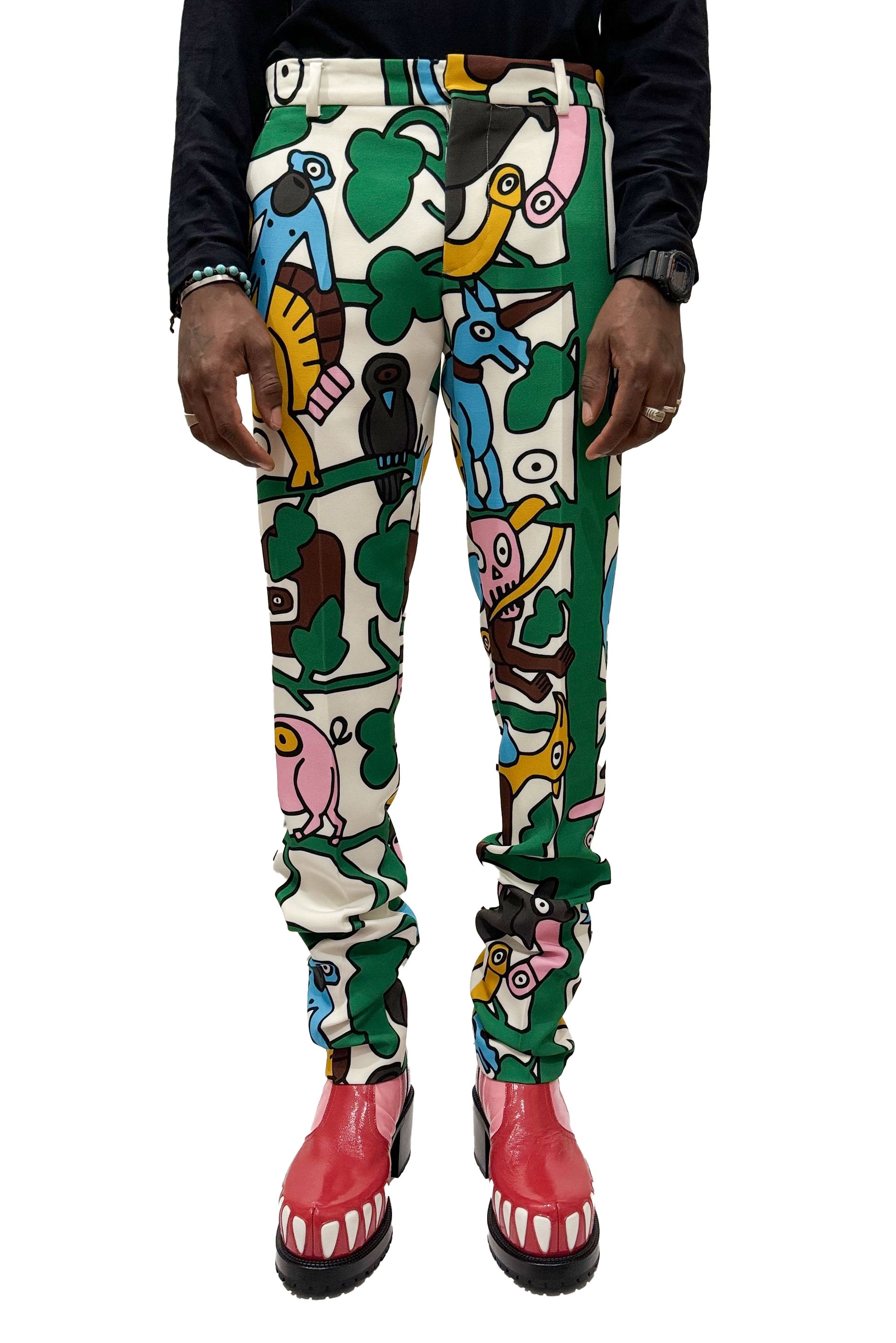 PANTALONI Multicolore Walter Van Beirendonck