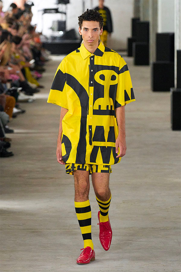 CAMICIE Giallo Walter Van Beirendonck