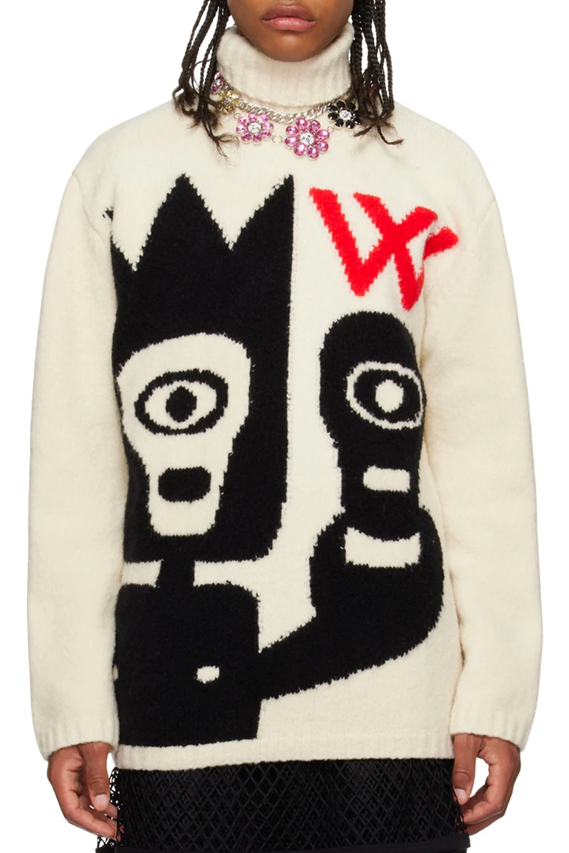 MAGLIONI Bianco Walter Van Beirendonck